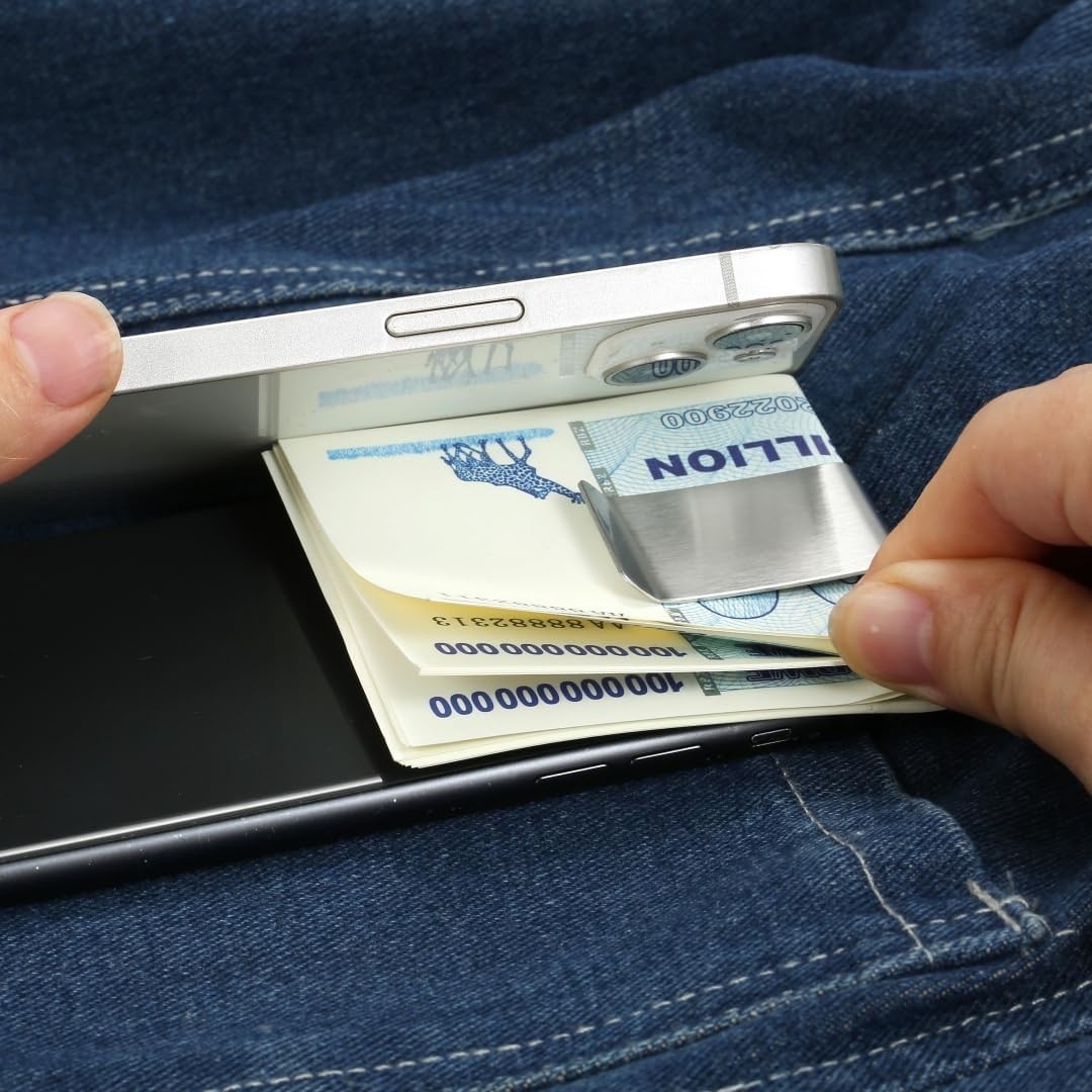 Ultra-Thin 3-Pack Men’s Money Clips – Perfect for Front Pocket Organization