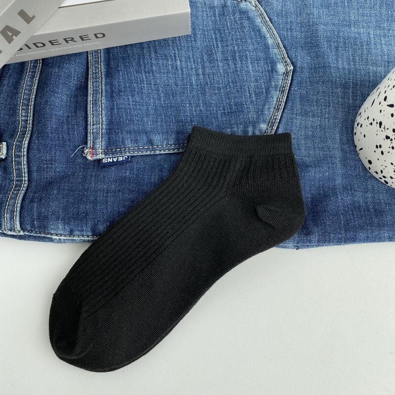 3 Pair Men’s Quick Dry Sports Socks Breathable Polyester Ankle Style for Summer
