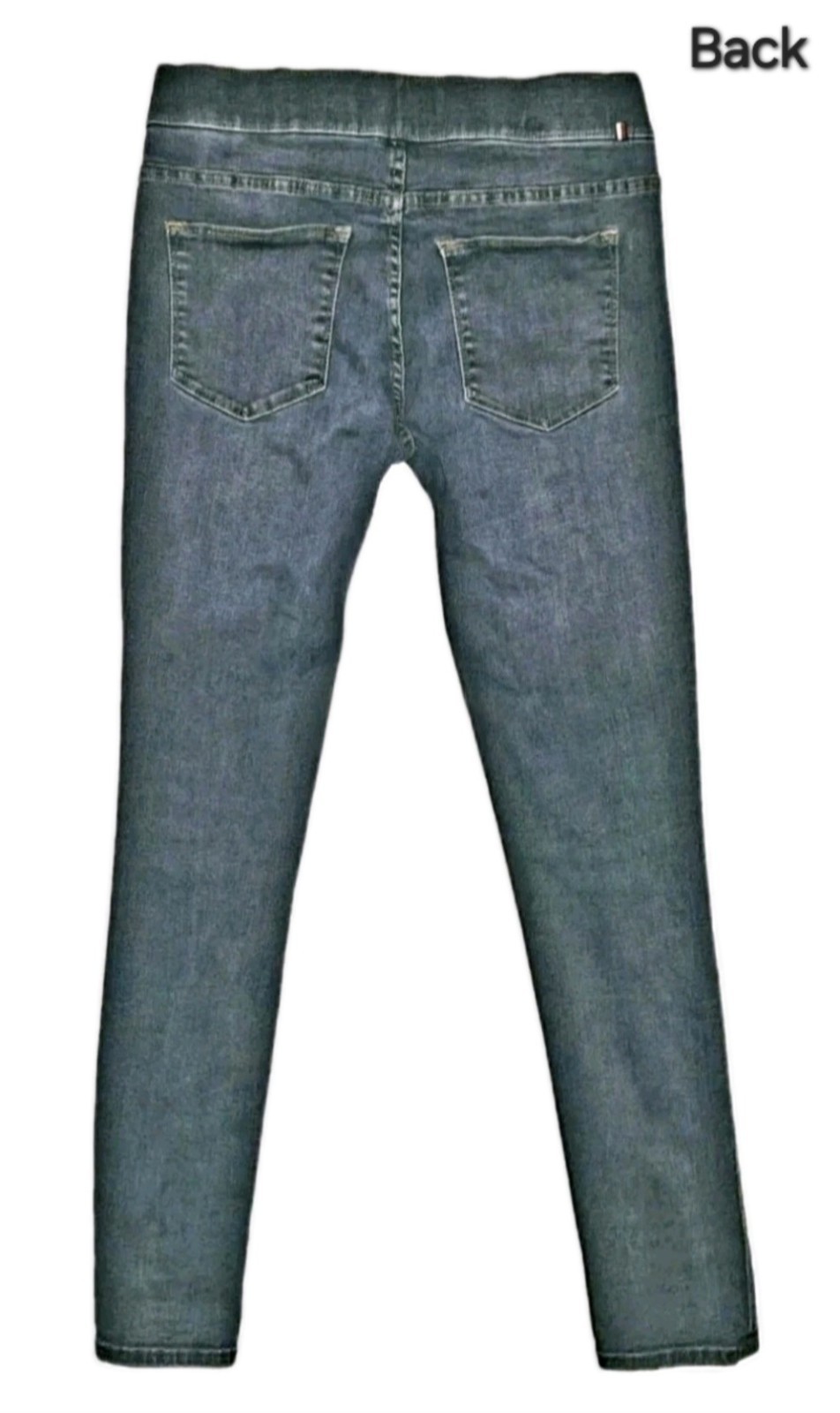 TOMMY HILFIGER Gramercy Pull On Skinny Jeans Size 6 Blue Jeggings Charm Pockets