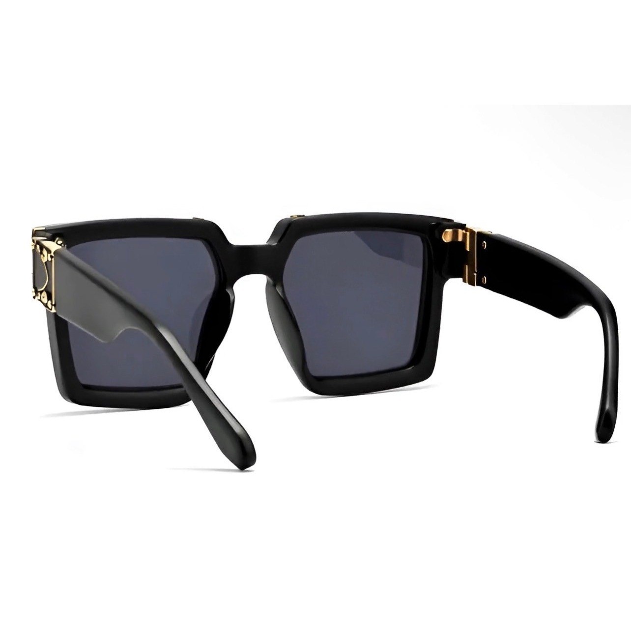 Designer Shield Sunglasses Black Lens Fashion Outdoor Driving Hip Hop Lentes New