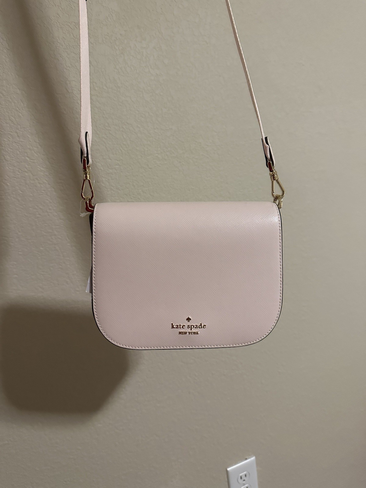 kate spade new york Madison Pink Small Crossbody Magnetic, Detachable Strap