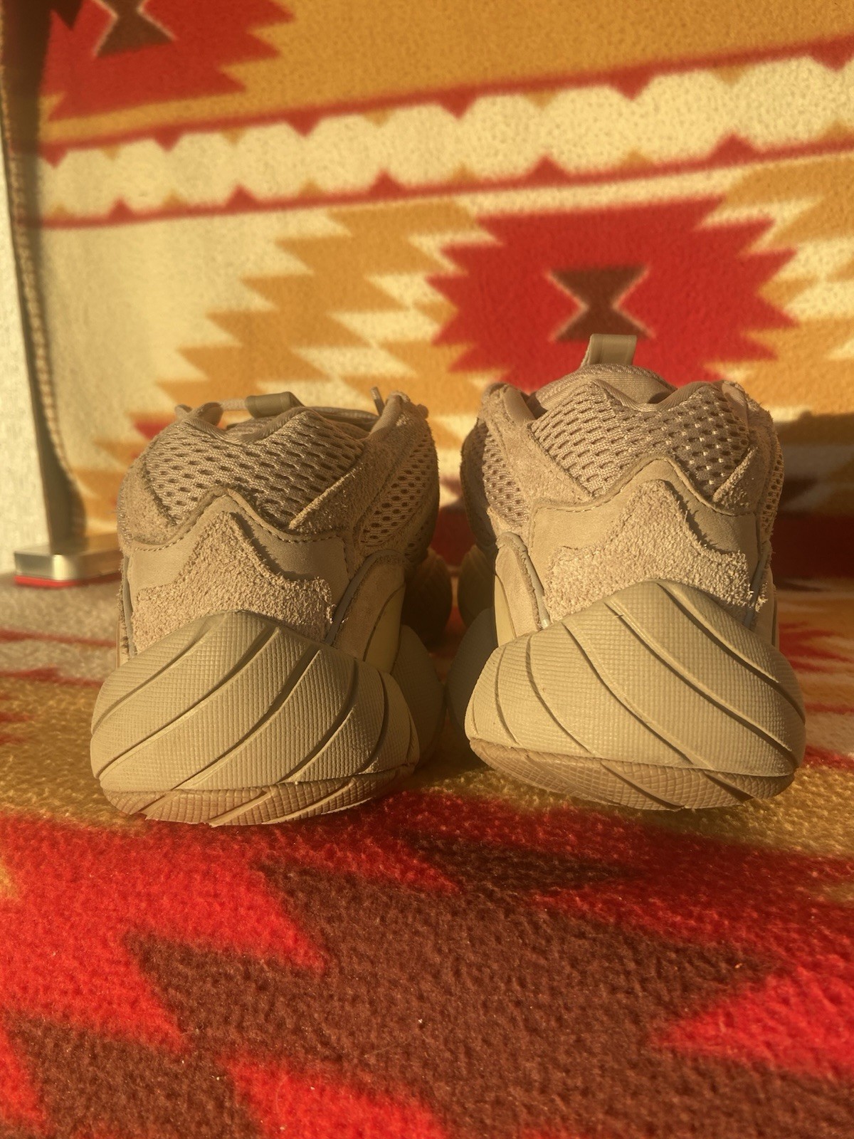 adidas Yeezy 500 Taupe Light Beige Suede Sneaker No Box GX3605 Mens 9.5