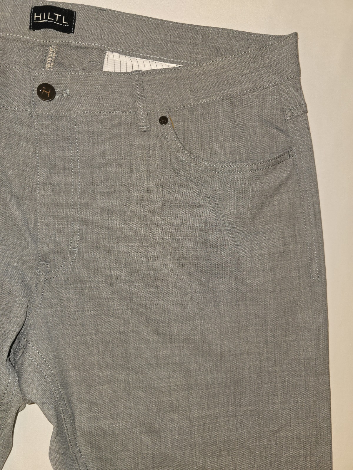 NWT Hiltl Slim Straight Terrence Paulo Oliveira Active Wool Dress Pants