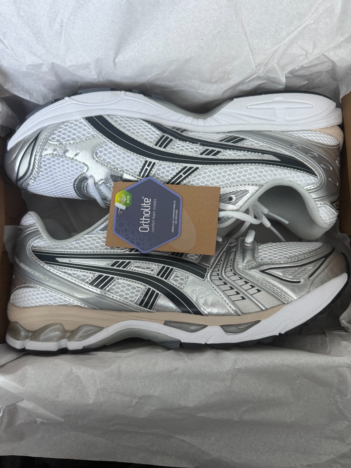 Size 11 – ASICS Gel Kayano 14 White Graphite Grey
