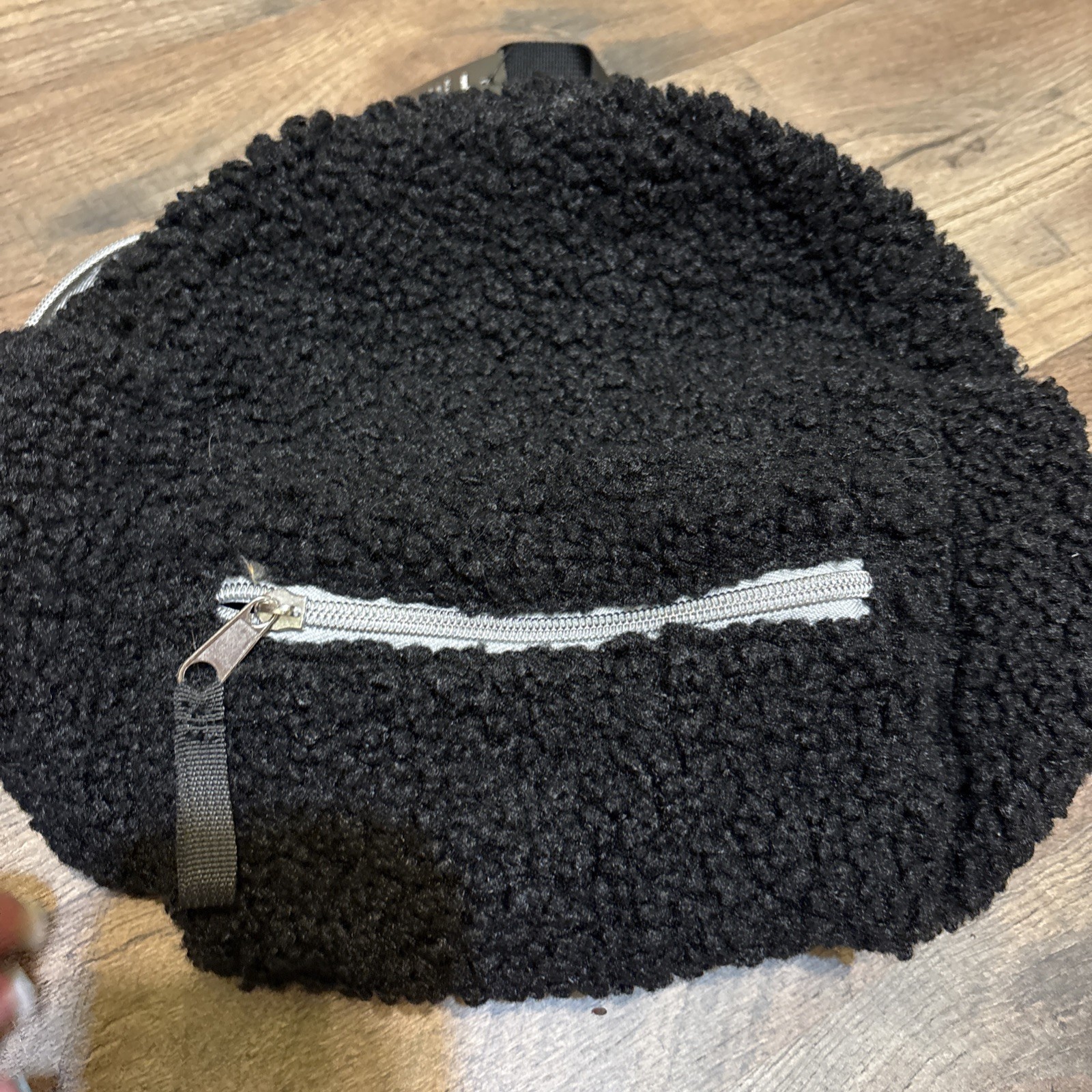 Art Class Black Sharpa Small Backpack