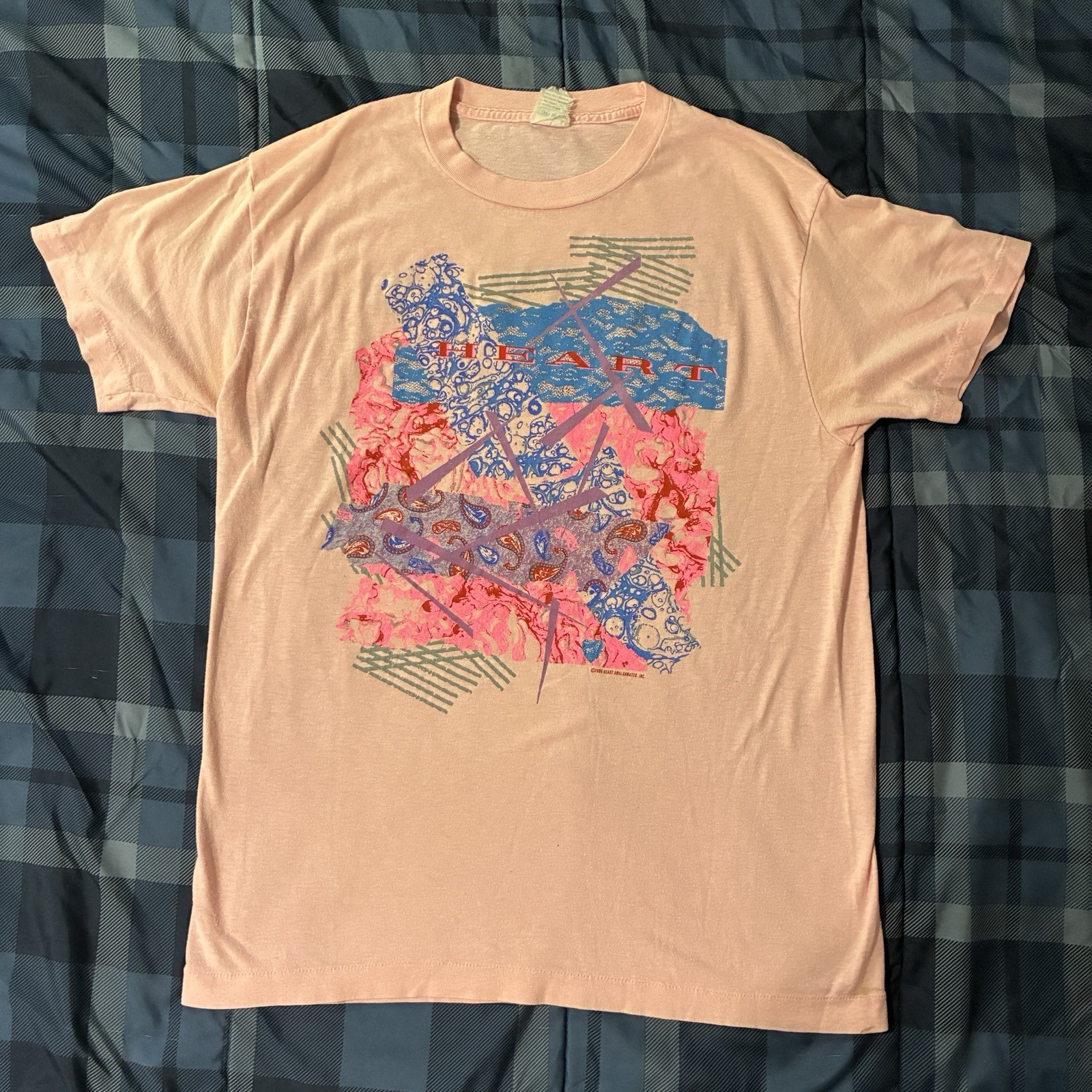 True Vintage CHED by Anvil 1985 Heart Summer Tour Tee