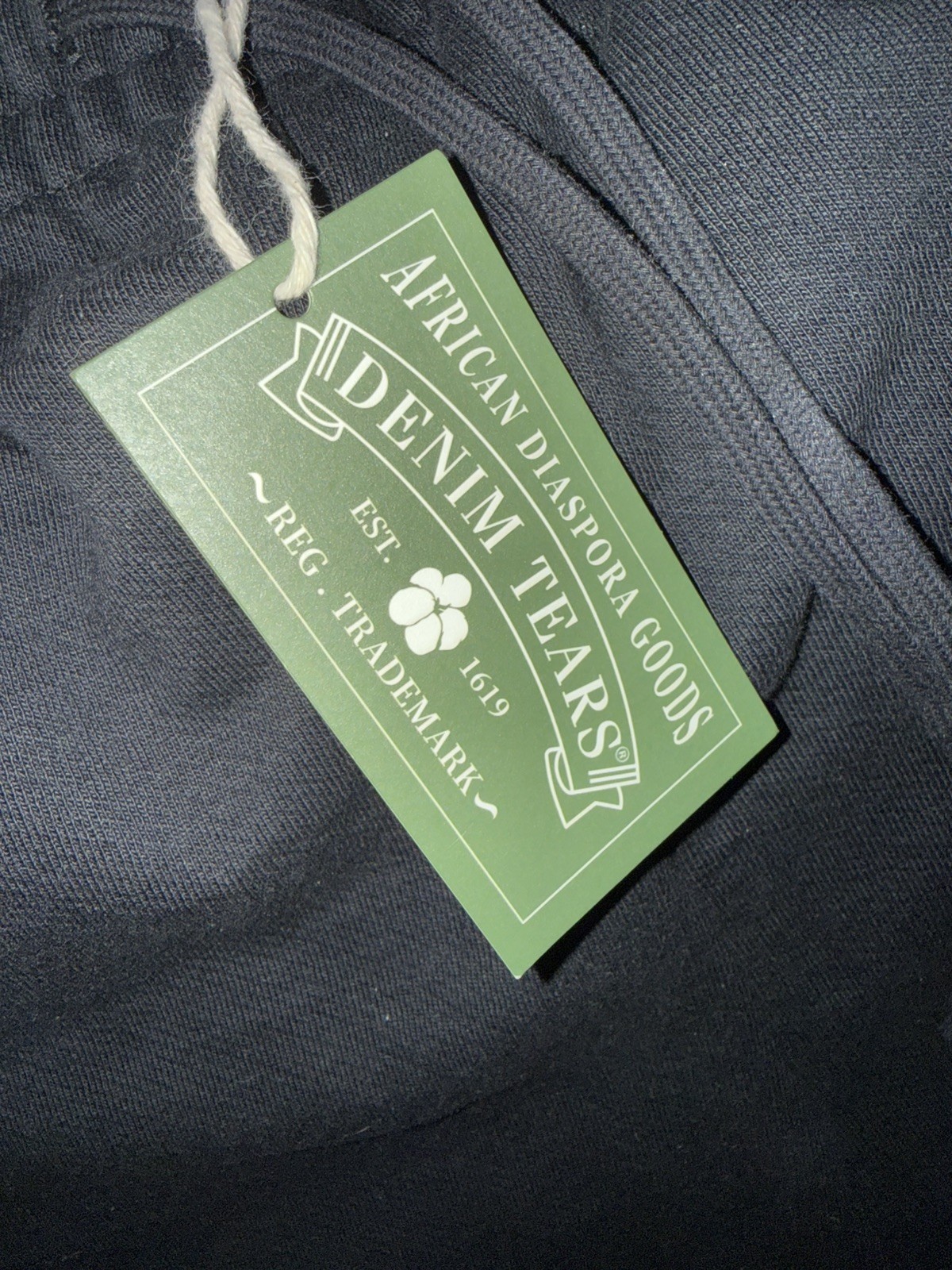 Corteiz X Denim Tears Sweat Pants Size XL in hand NYC POP- UP! LIMITED EDITION!