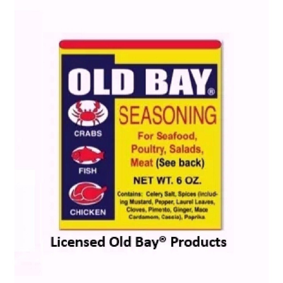 Old Bay Can Logo Mesh Cap Hat NEW Fast Free Ship