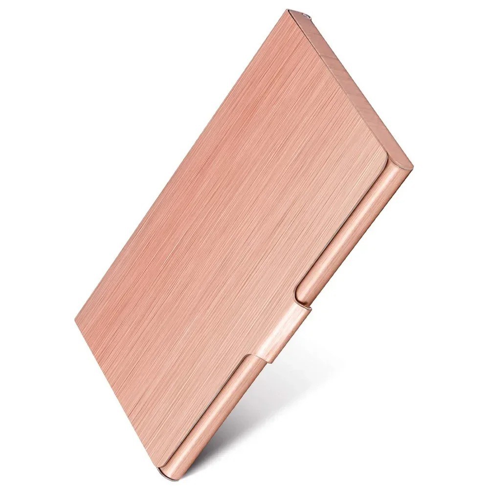 Stainless Steel Card Holder Case Pocket Metal Wallet for ID Credit Business Card