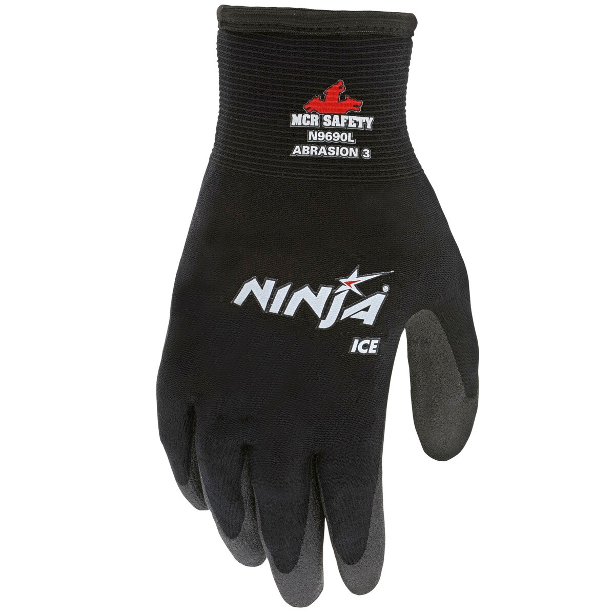 Hi-Vis Lime Class 3 Pullover Safety Sweatshirt Zipper Jacket w/ Insulated Gloves