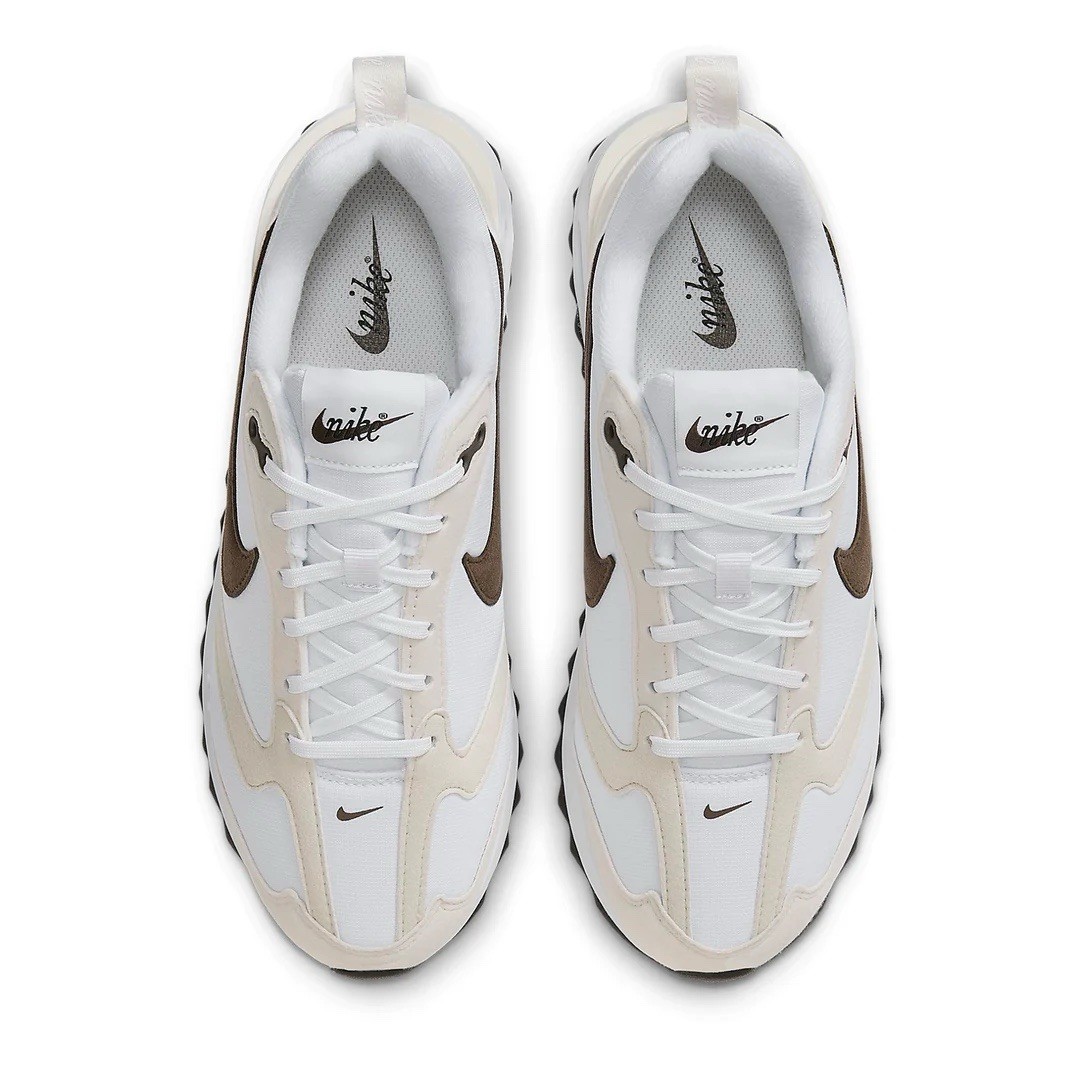 Size 9- Nike Air Max Dawn White Baroque Brown Women’s Sneakers Shoes DC4068-102