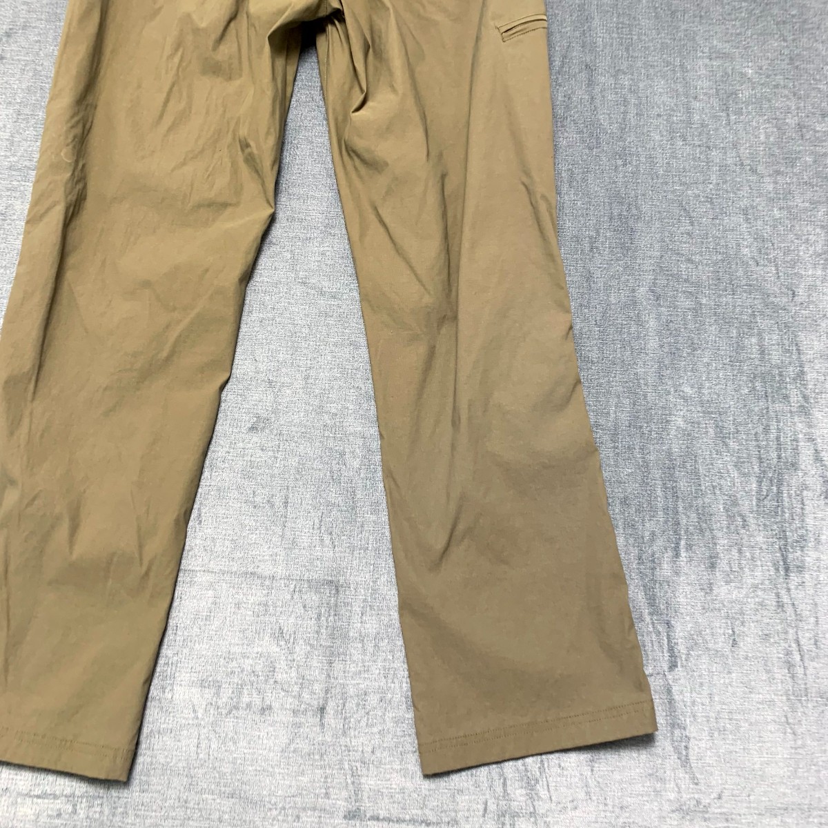 Orvis Tech Pants Mens 32×30 Beige Water Repellent 2 Way Stretch Travel Hiking