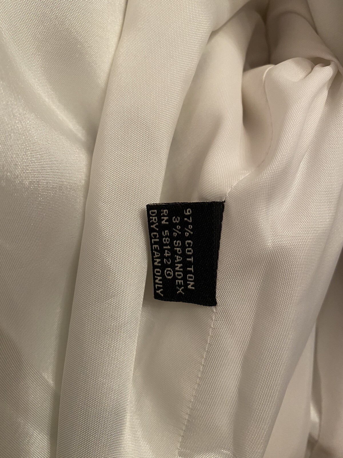 PECK&PECK WHITE BLACKPOLKA DOT BLAZERWOMENS SIZE 16 RN 58142