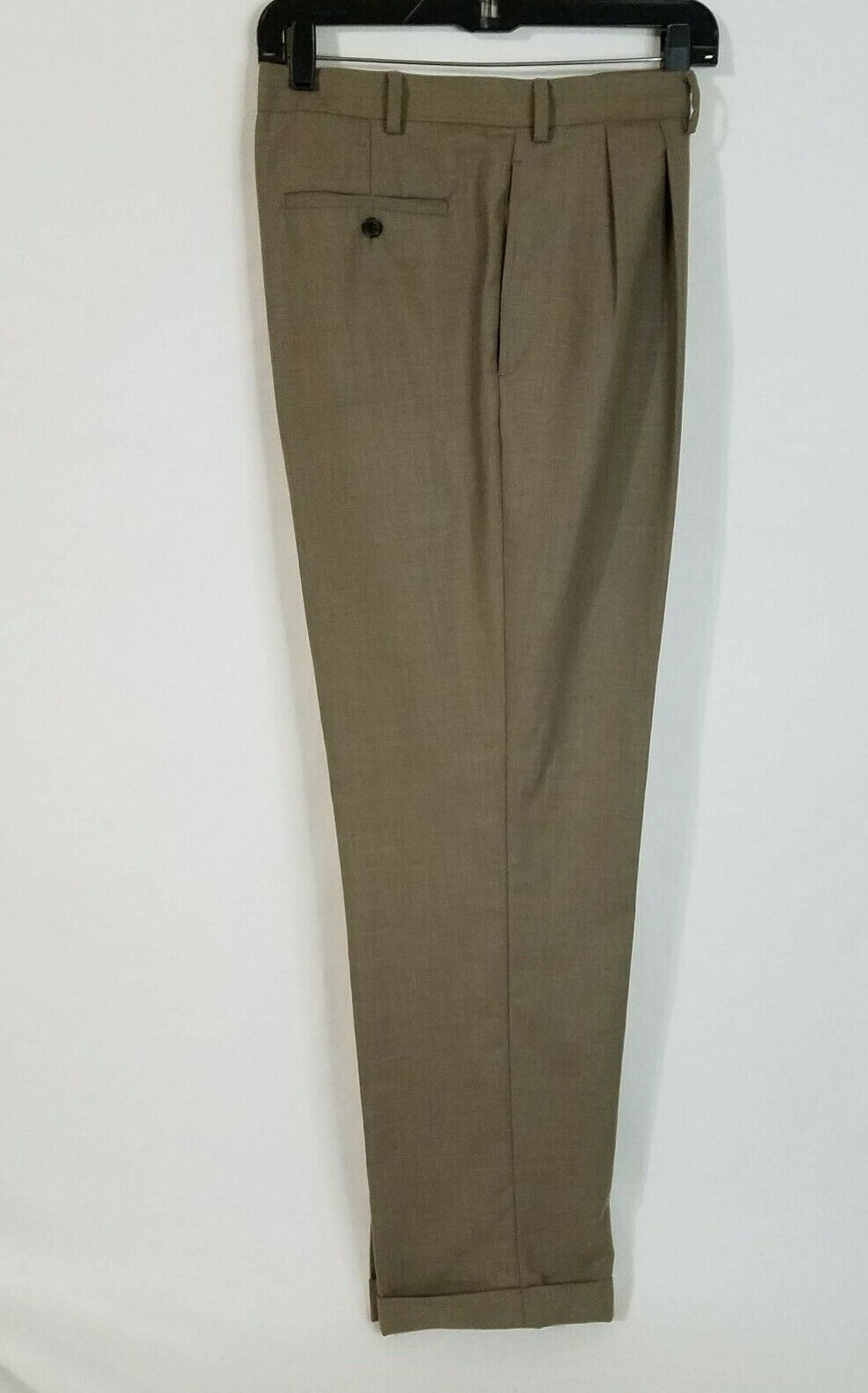 Lauren Ralph Lauren Mens Beige Polyester Rayon Dress Pants Size 38×32 D430