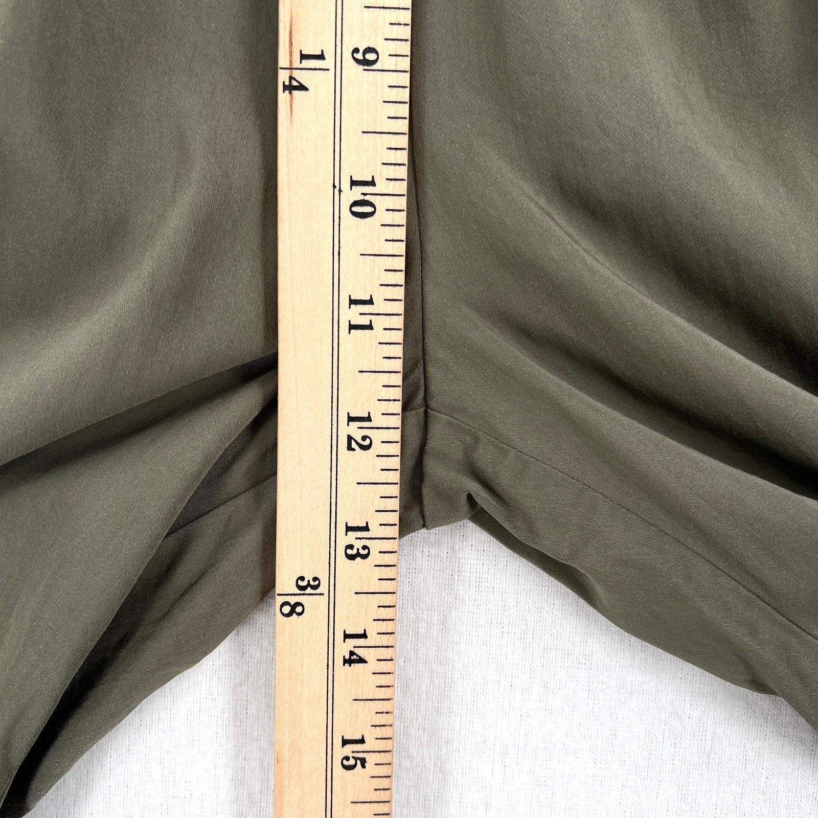 THREADS 4 THOUGHT Odyssa Ecovero Jumpsuit Womens Small Artichoke Green