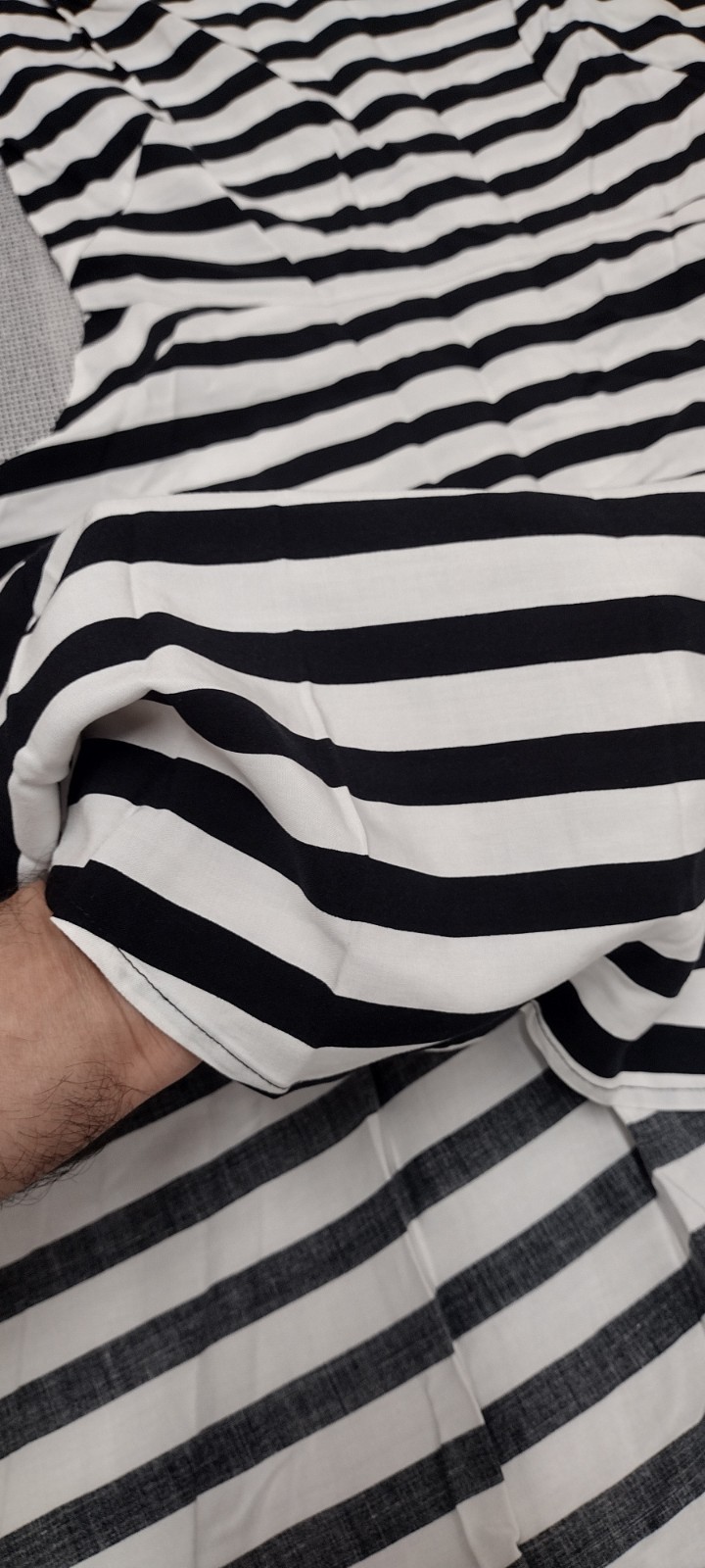 BB Dakota Black & White Stripes Dress Striped Emo Euro 30 USA 8 Waist 28 inches