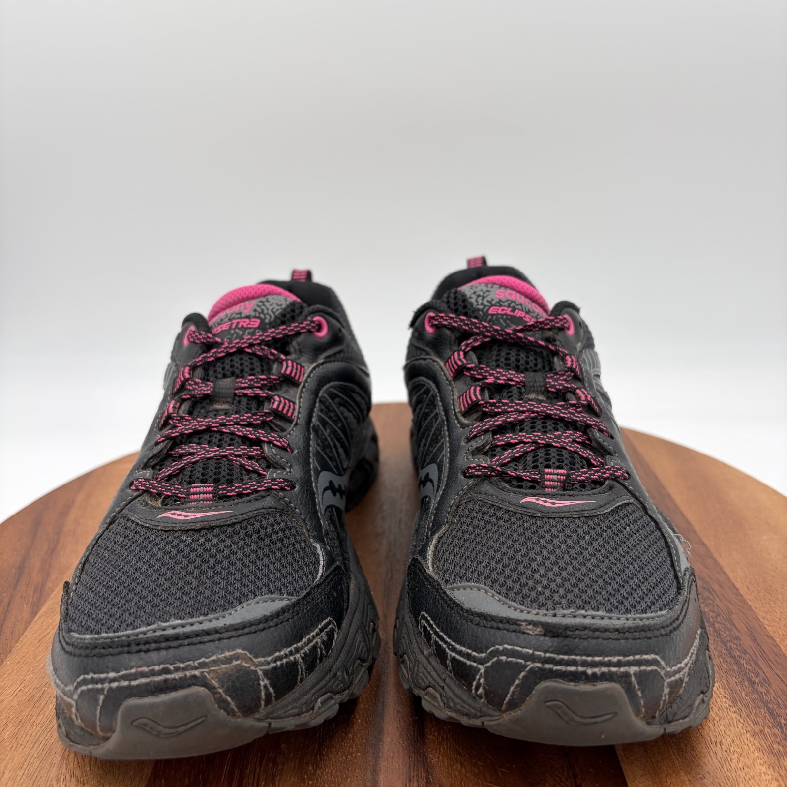 Size 11 – Saucony Grid Eclipse TR 3 Black/ Pink Women’s Running Sneakers