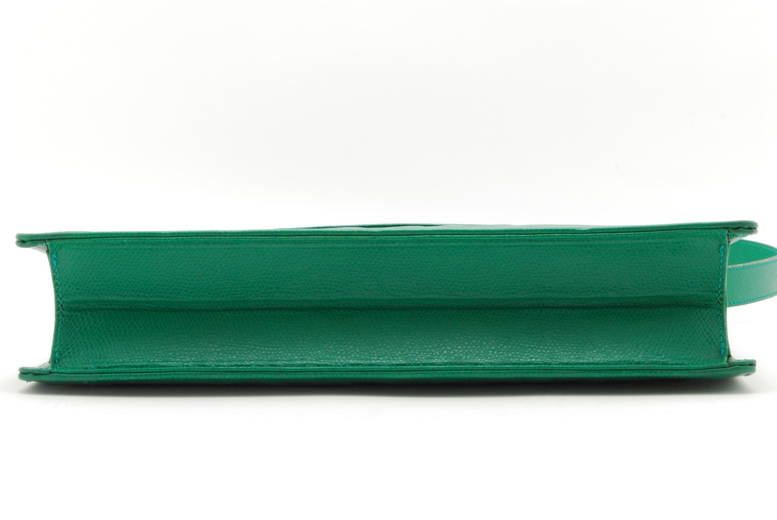 Read‼ Yves Saint Laurent Shoulder Bag Arabesque Leather Green YSL