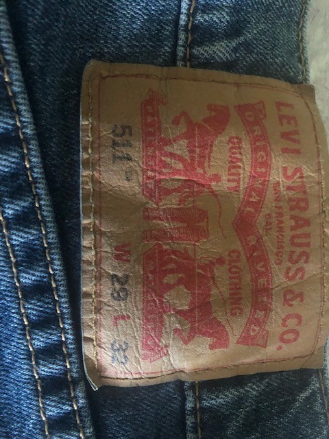 Men’s Levi 511 boot cut 29X32 slim fit/stretch