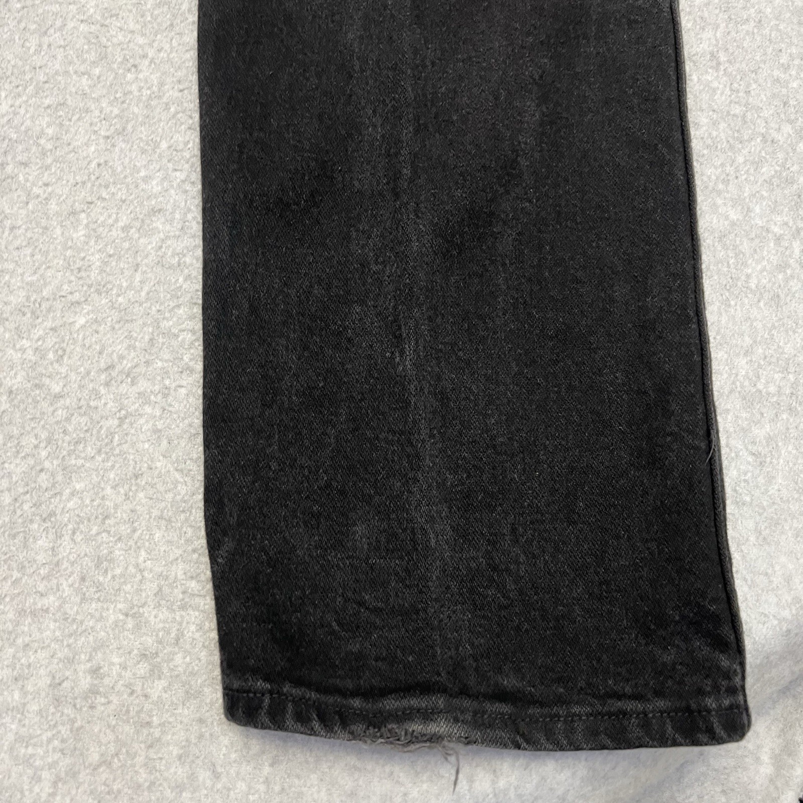 Wrangler Jeans Mens 44×36 (44×34) Black Denim 31MWZ Cowboy cut Original Fit Fade