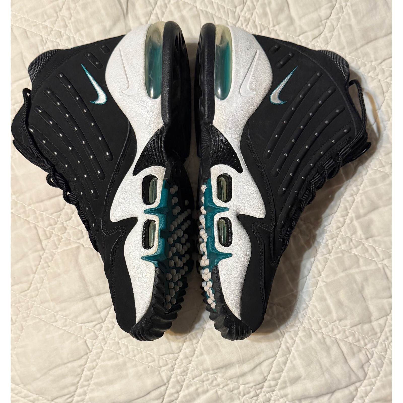 Nike Air Griffey Max II Freshwater Black men’s size 8 White Teal 442171-001