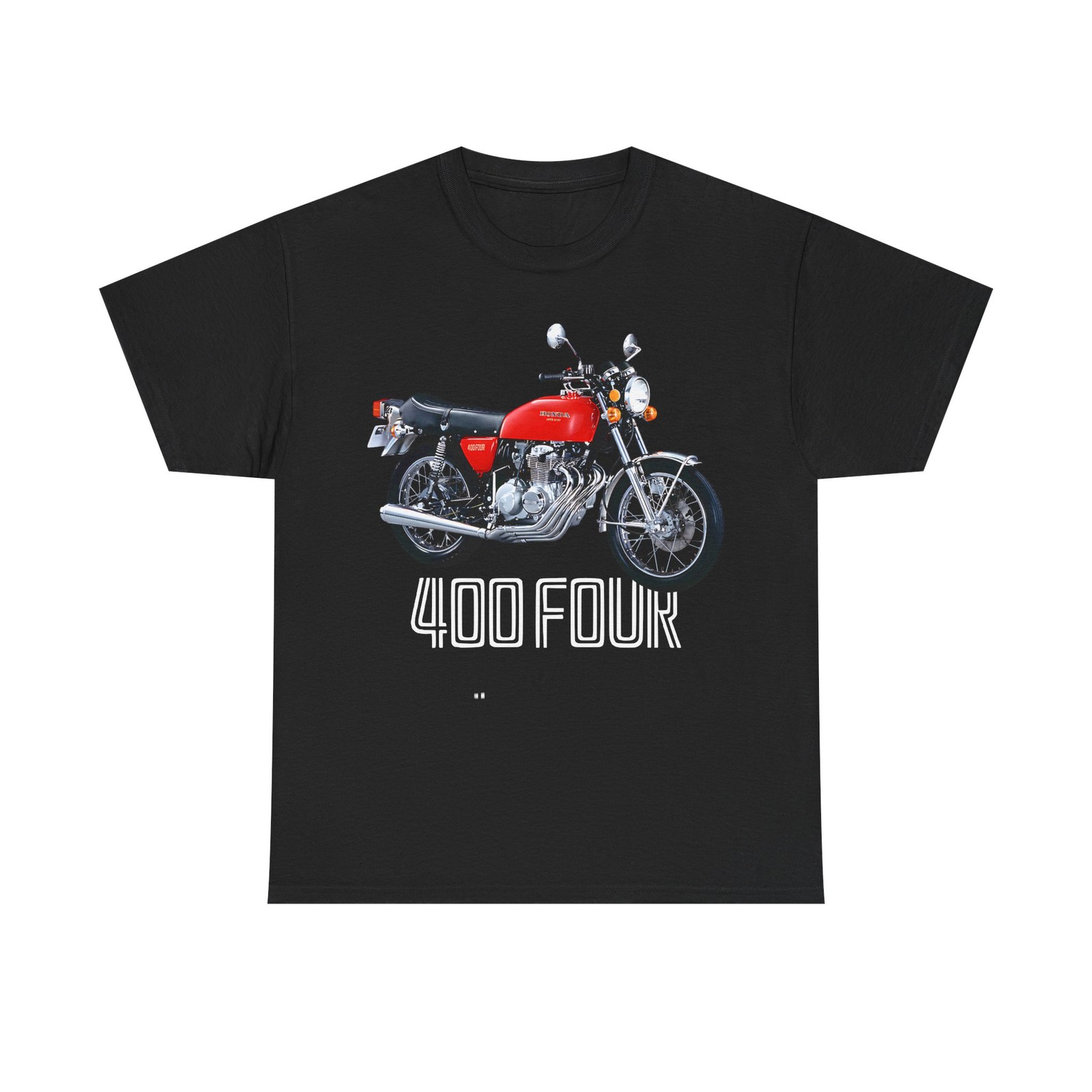 CB400 Four Classic Honda Motorcycle Heavy Cotton Tee , Sizes S-5XL Printed USA