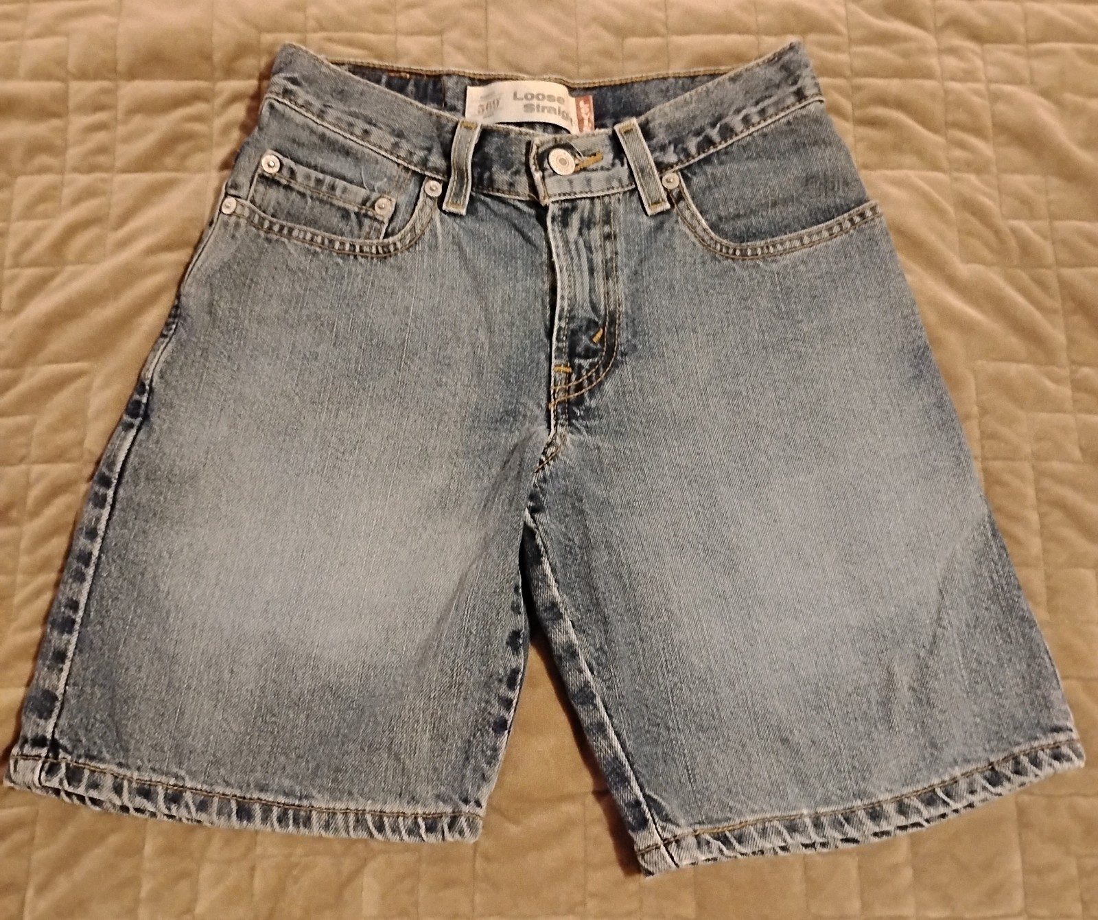 Vintage 90s Boys size 8 Levis 569 Shorts