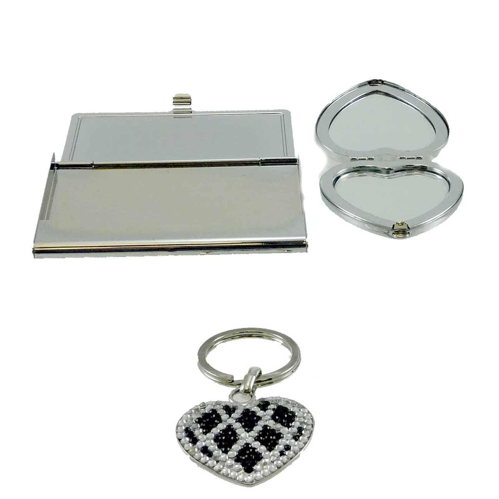 0.25In Diamond Gift Set, Mixed Media, Crystals Black Clear 1170