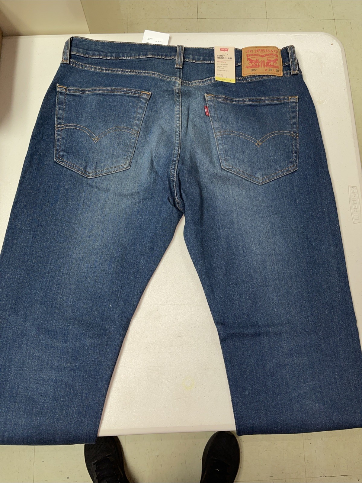 Levi’s Mens 511 Flex Eco Performance Stretch Slim Fit Blue Jean 36×30 NWT 4