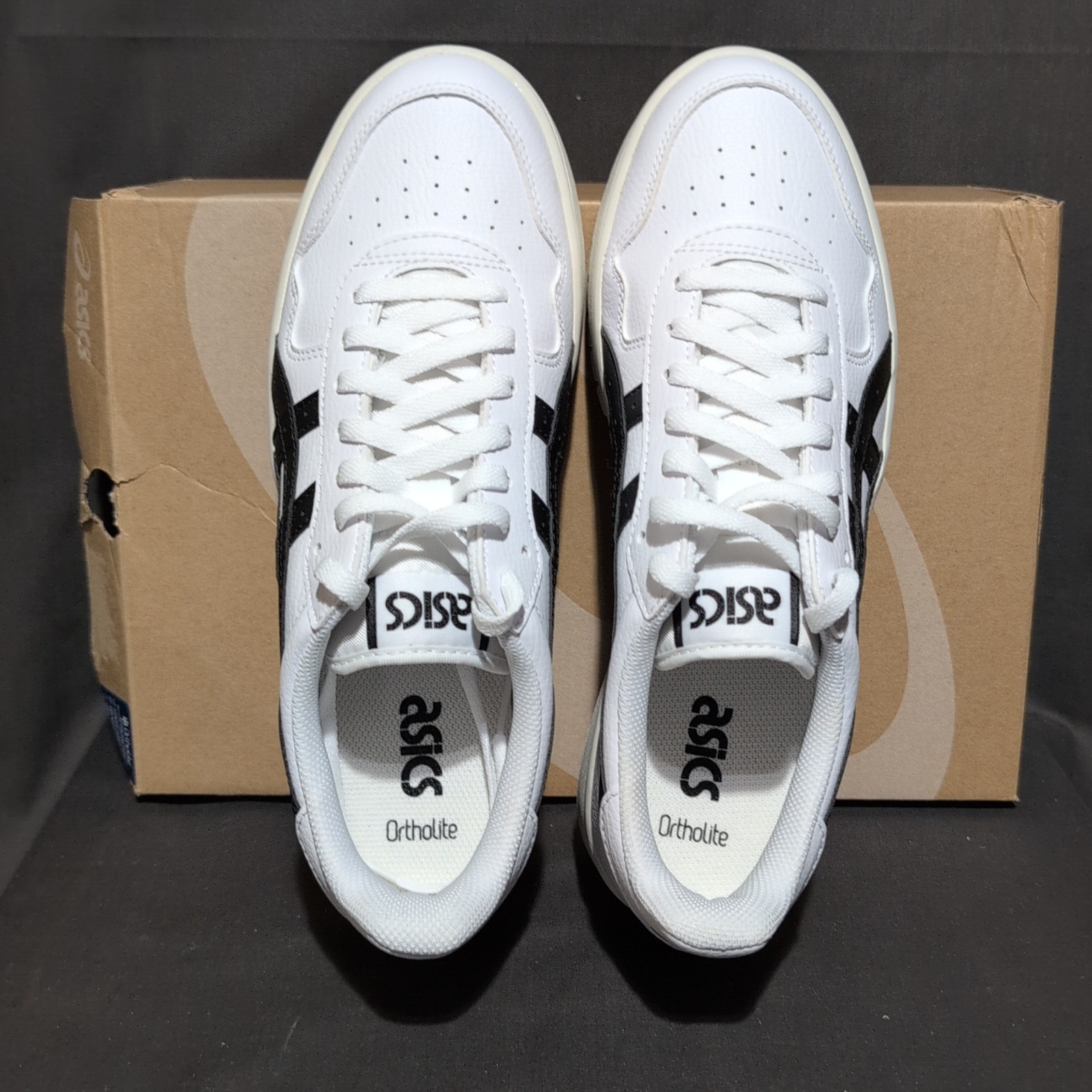 Asics Japan S PF Platform Shoe Men’s 9.5 Women’s 11 White Black Sneakers