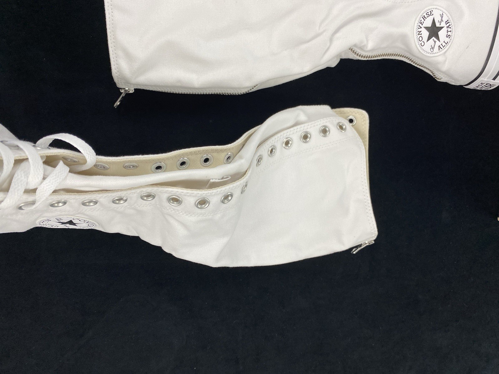 NEW Converse Chuck Taylor All Star XX Knee Hi White Black Shoes Sneakers A10456C