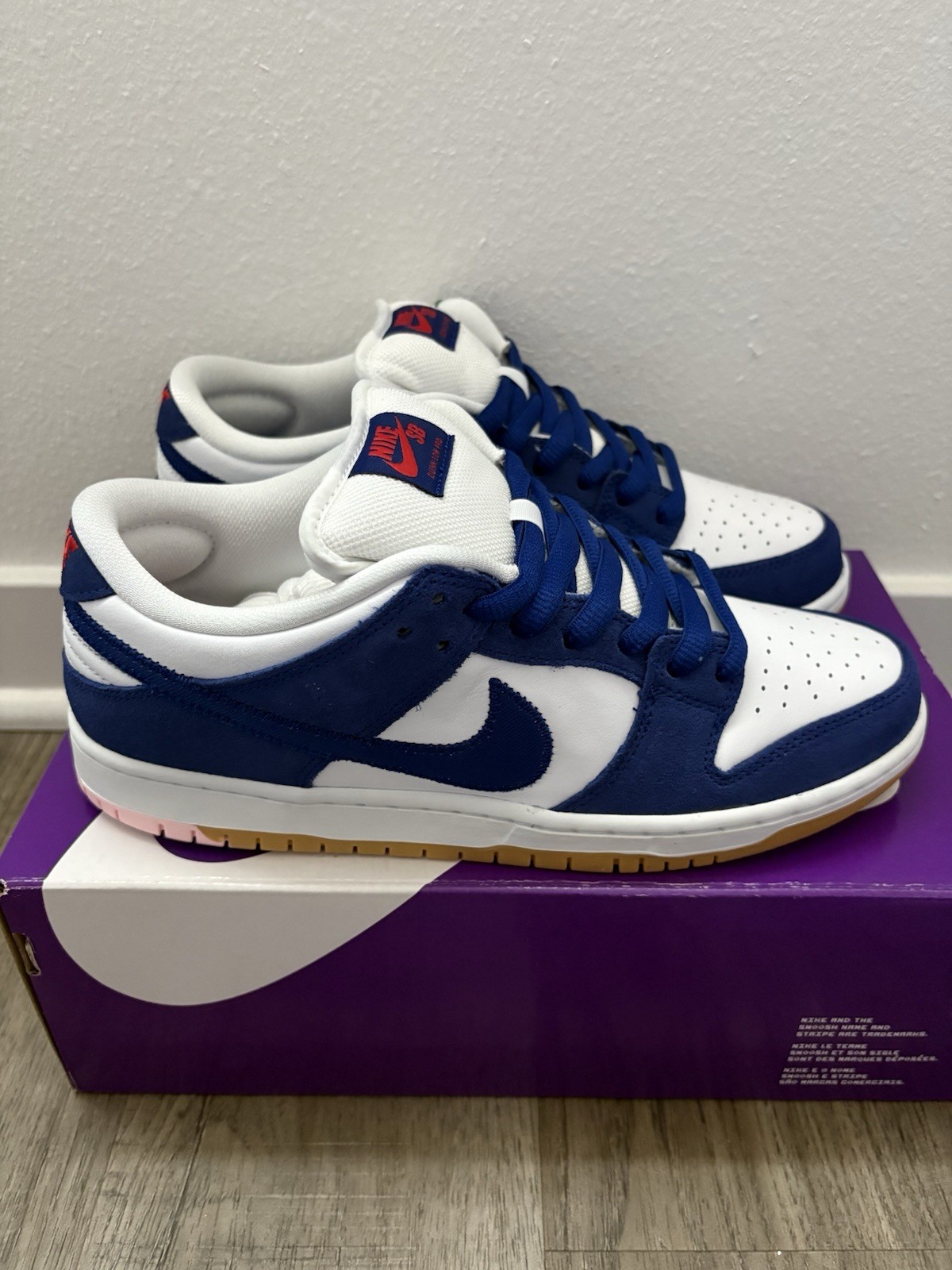 Nike SB Dunk Low “Dodgers” – Size 8.5