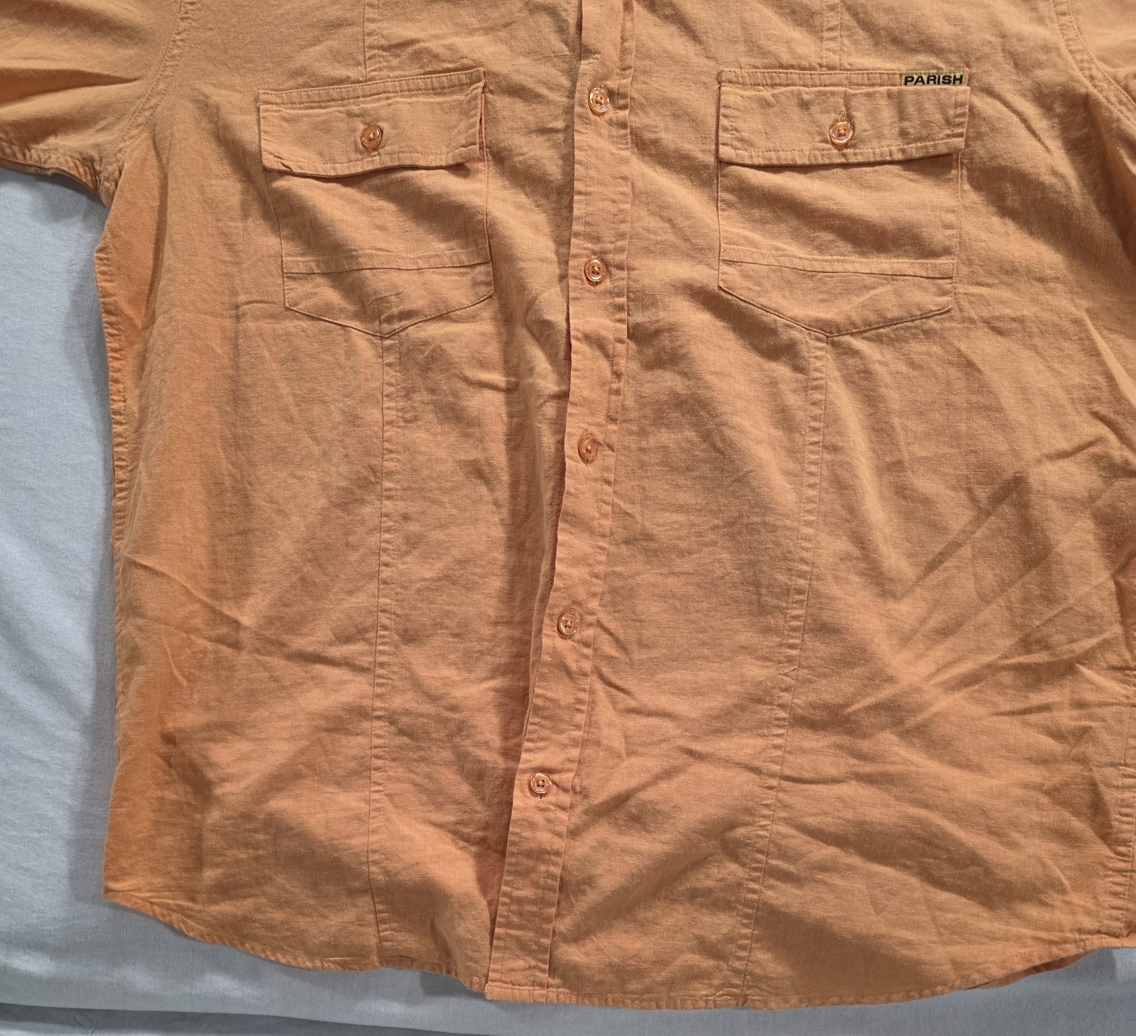 2005-2012 Parish Nation Linen-Cotton Utility Shirt Men’s 2XL