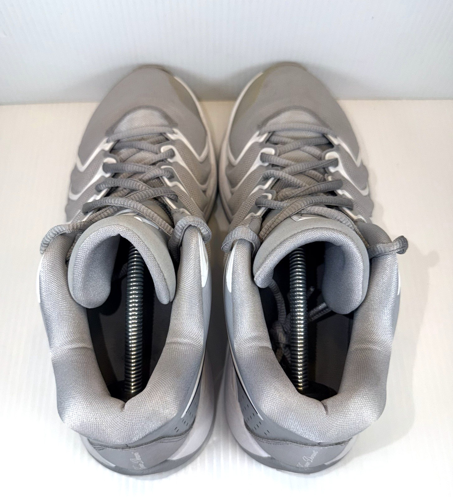 Nike KD17 TB Kevin Durant Men’s Basketball Shoes Size 8.5 Wolf Grey EUC