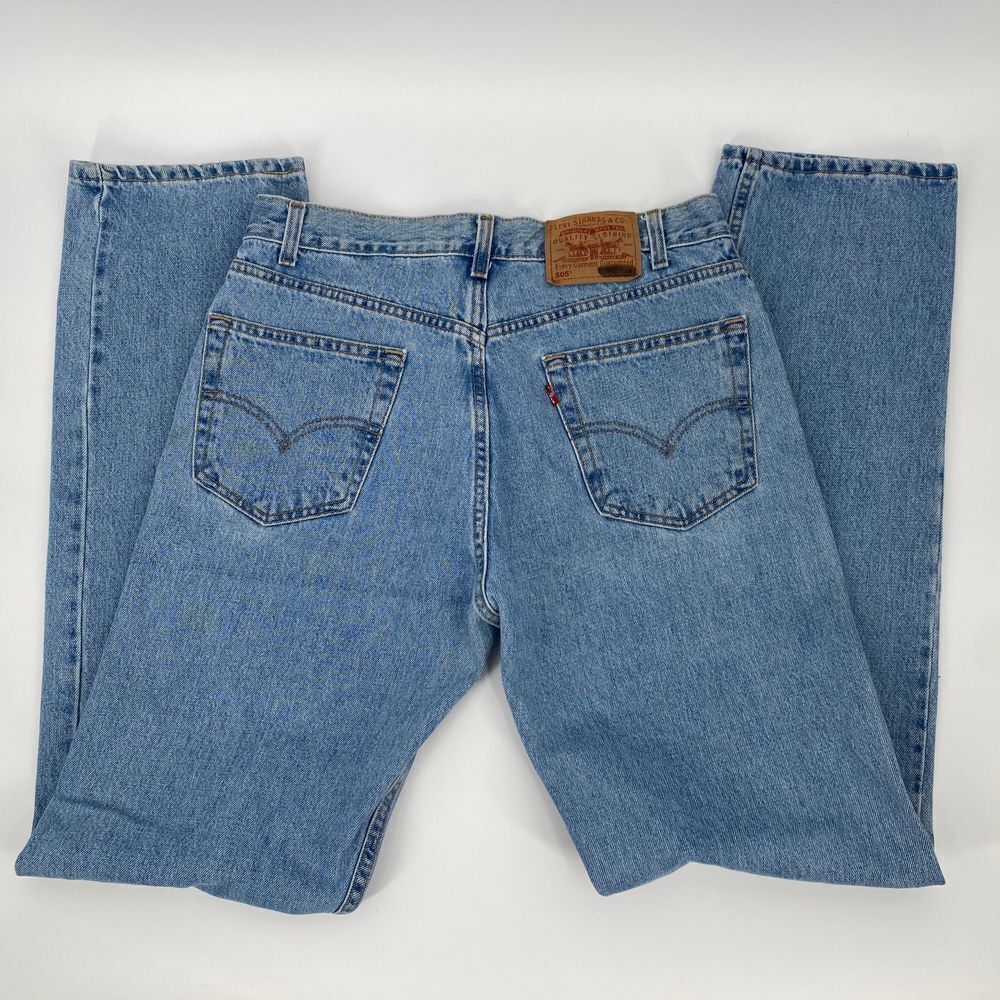 Vintage Levi’s 505 Jeans Regular Fit Straight Leg 34×36 – Date Code 3/2001 – Y2K