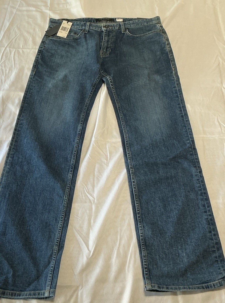 SLATE Denim & Co New Classic Straight Jeans 34×34 Men’s MADE IN USA MSRP $198