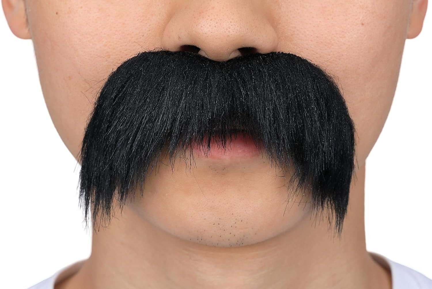 Self Adhesive Fake Mustache Party Realistic False Facial Hair Costume Accessorie