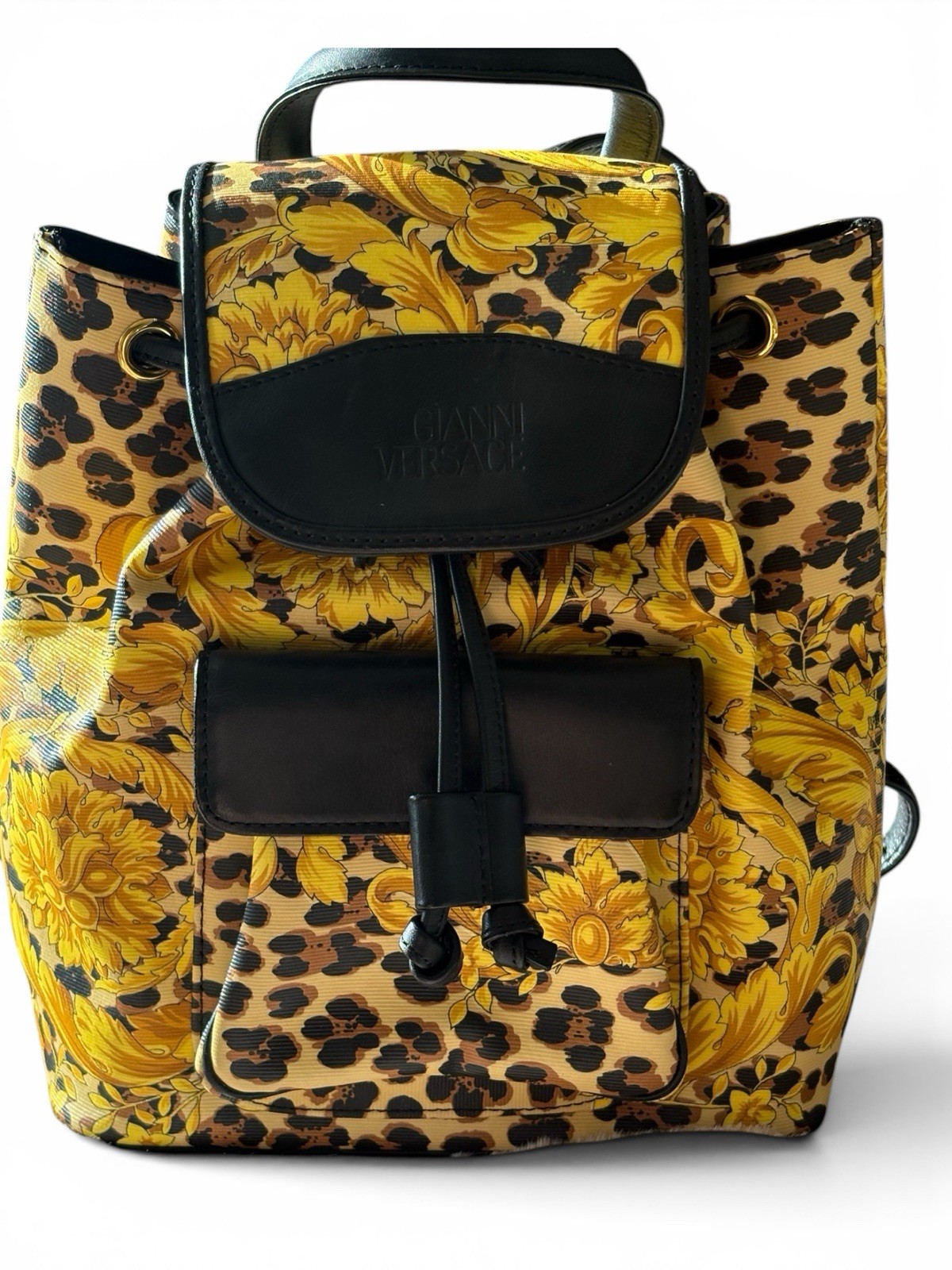 Vintage Gianni Versace Baroque Backpack