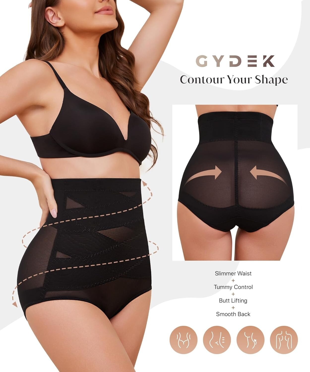 Women Body Shaper Tummy Control Panties High Waist Trainer Shapewear Underwear