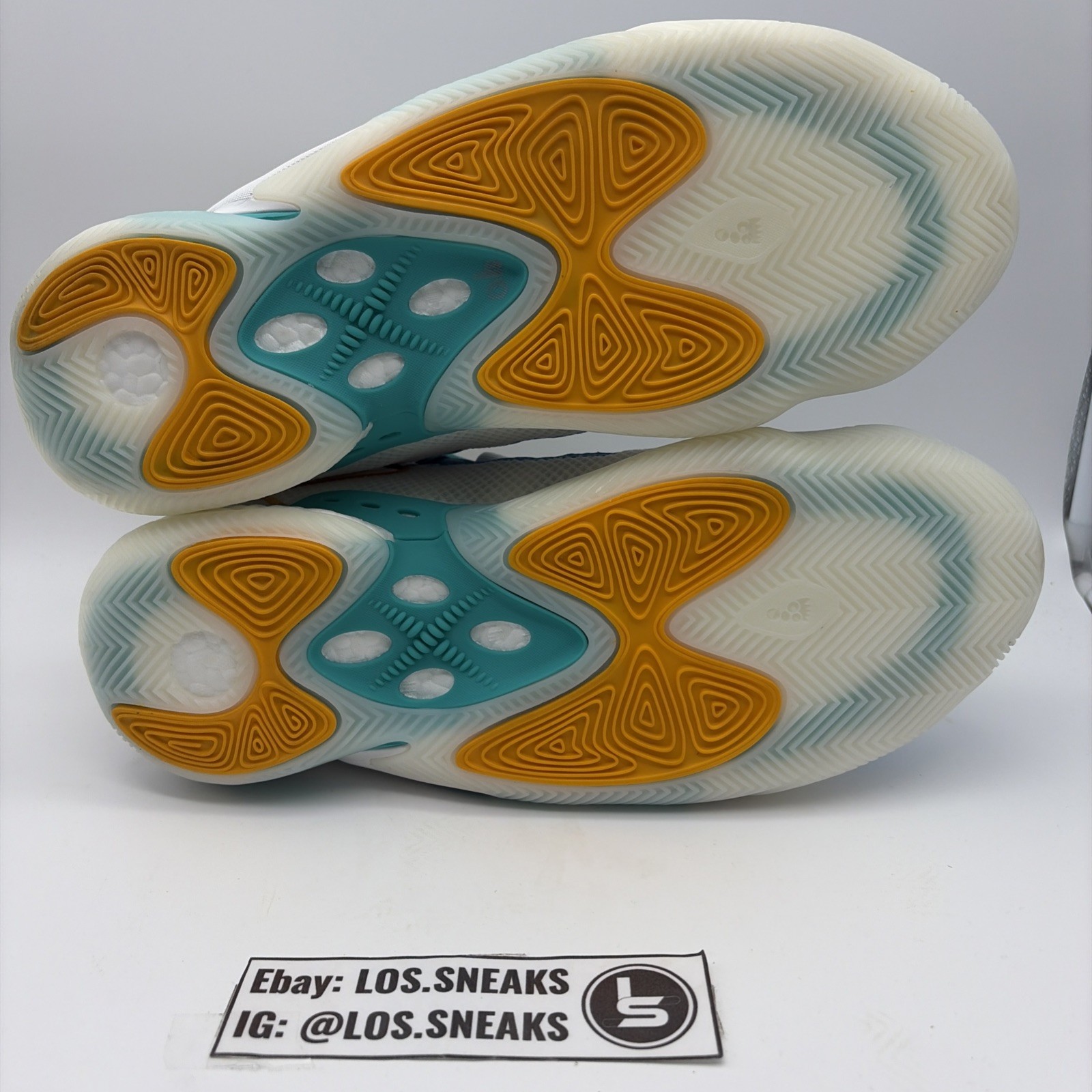 Size 13 – Adidas BYW Select Cream White Blue Burst (IF4285)