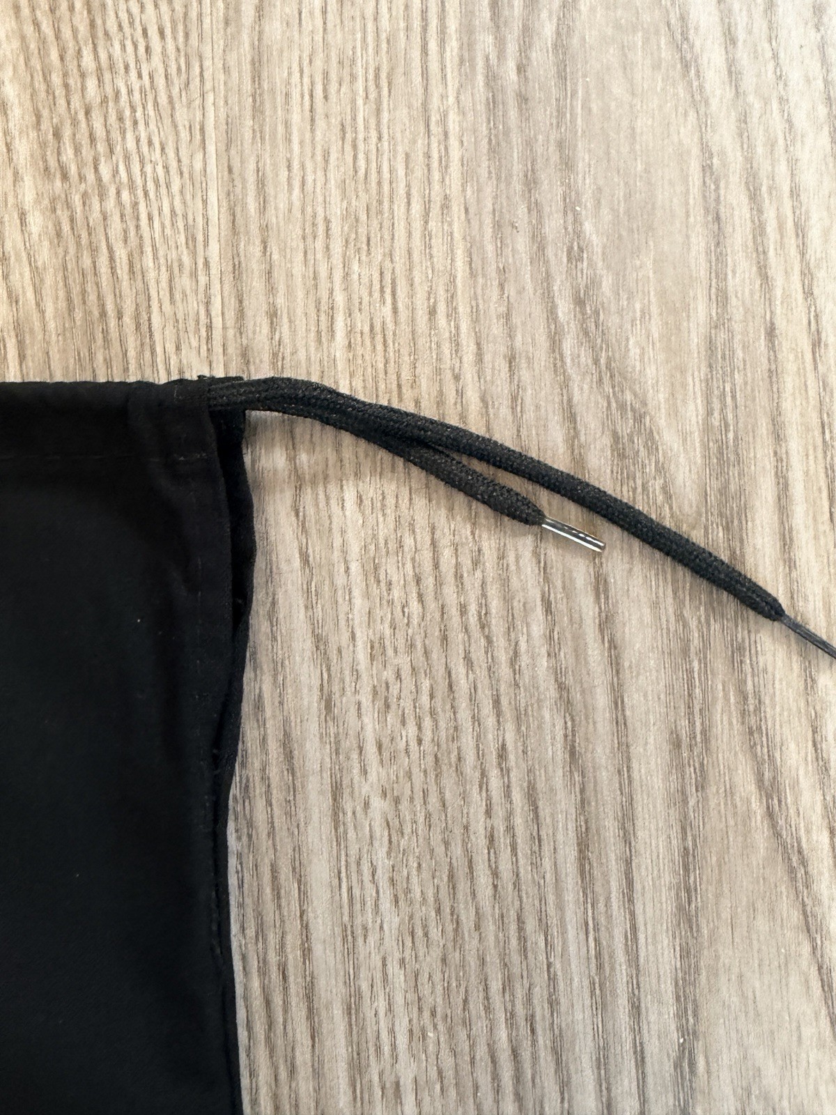 Lot Of 2 Chanel Storage Dust Bags 12.75”x8” Cotton Black Drawstring