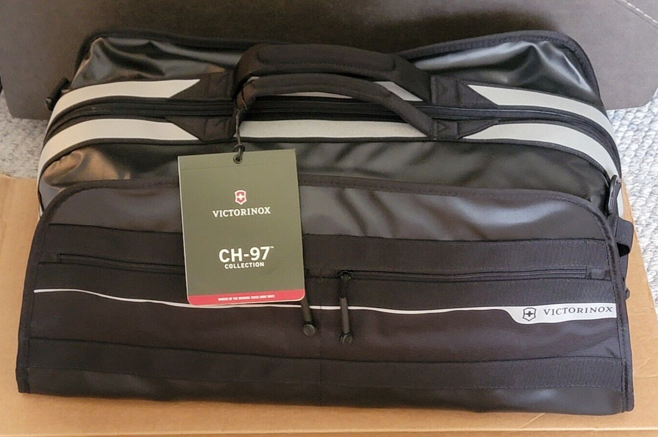 VICTORINOX CH-97 CLIMBER 22.75″ CARRY-ON DUFFLE – BLACK – WB LOGO – NEW