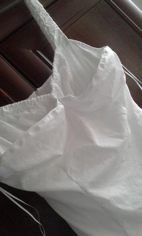 Women Lioness Dress White Polyester M