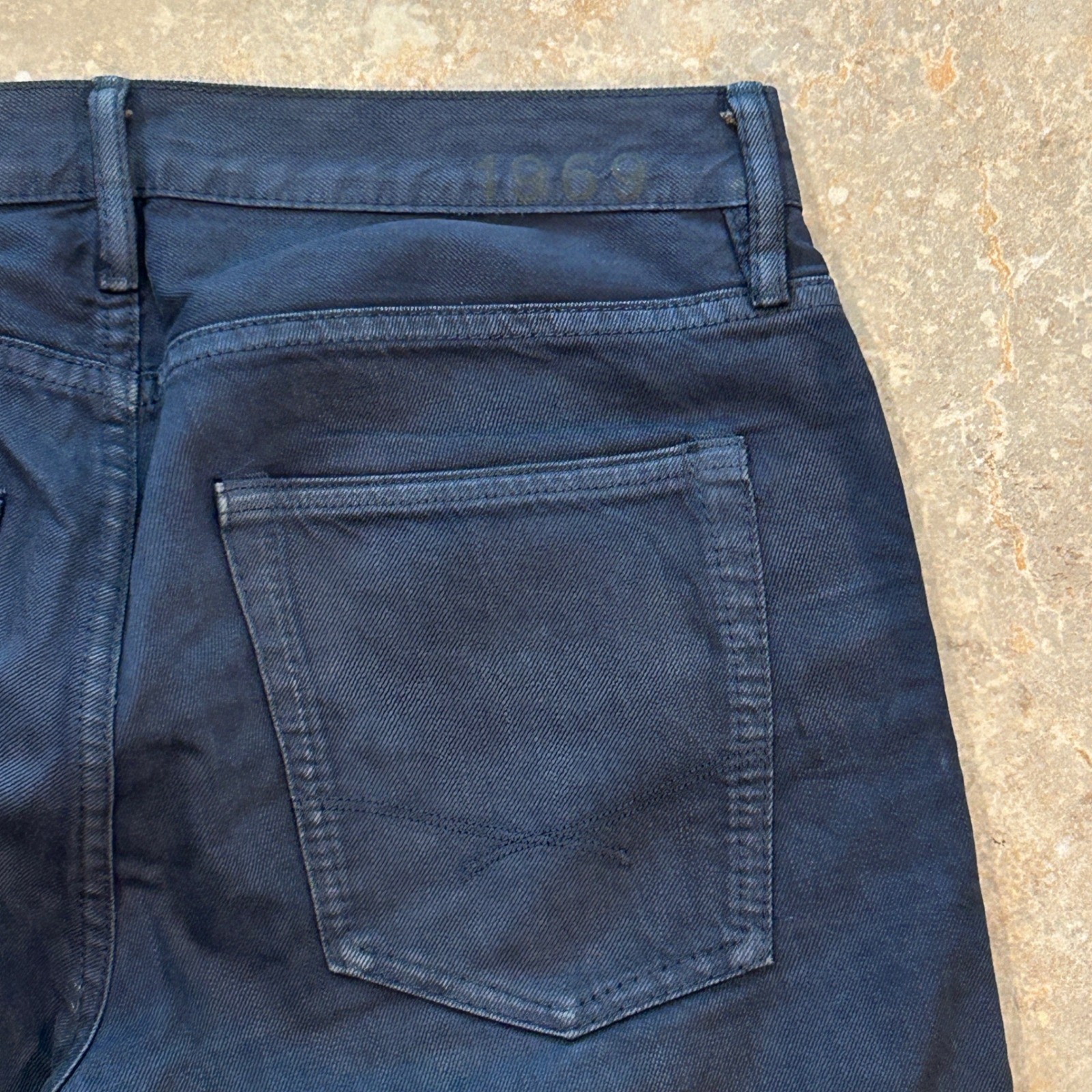 GAP 1969 Jeans Mens 31×30 Blue Denim Skinny Dark Wash Casual Pants Stretch