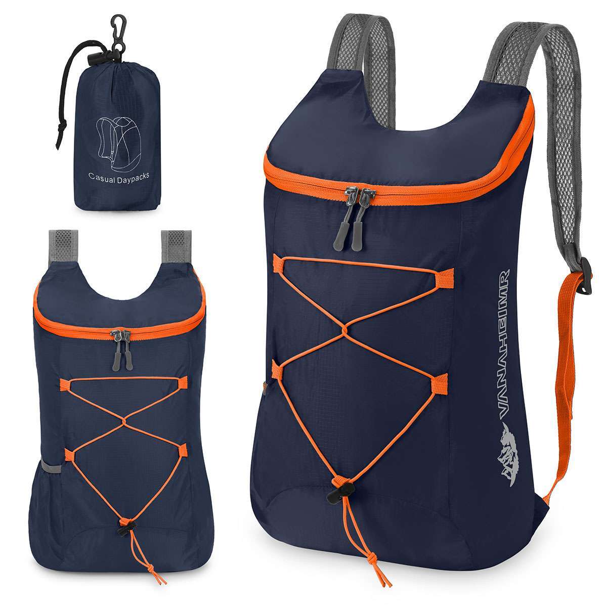 Light Foldable Waterproof Outdoor Sports Backpack Camping Hiking Travel Gym Bag