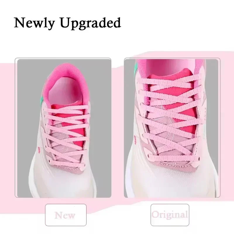 5mm Flat Athletic Shoelaces for Sneakers – Serrated Thread Design Durable Runnin