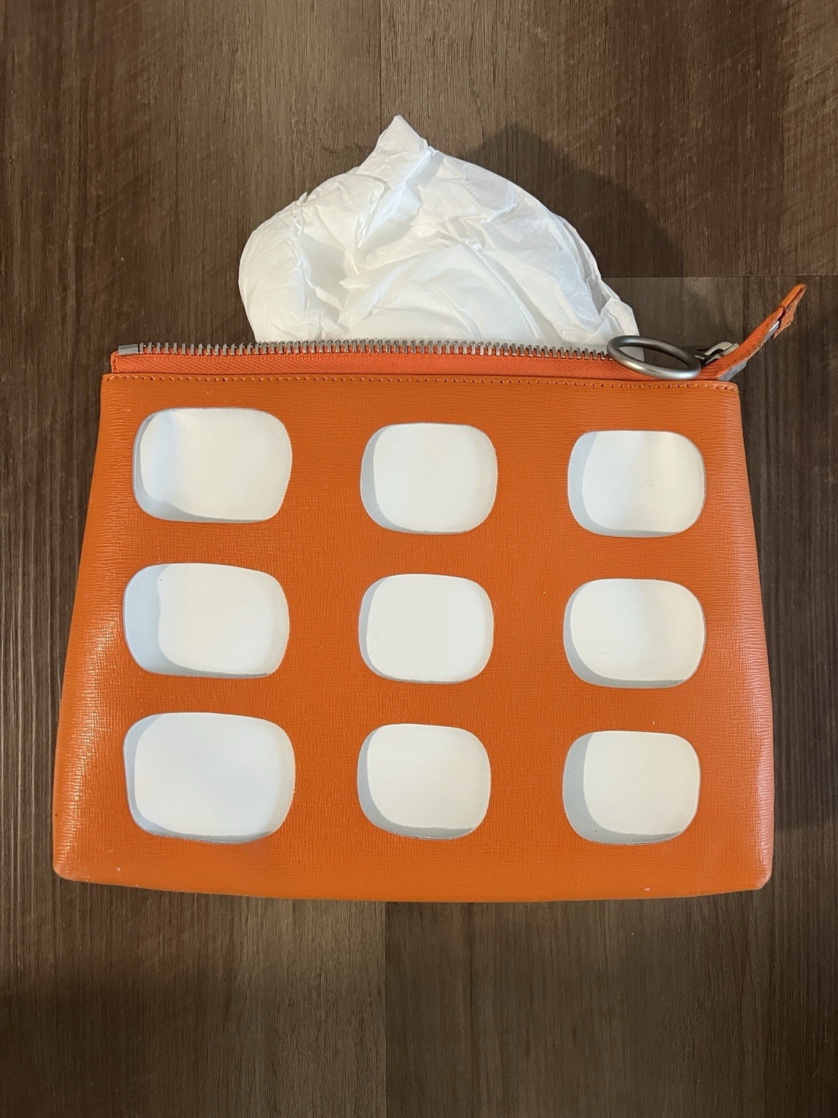 Off-White X Heron Preston “Collaboration” PVC Handle Handbag