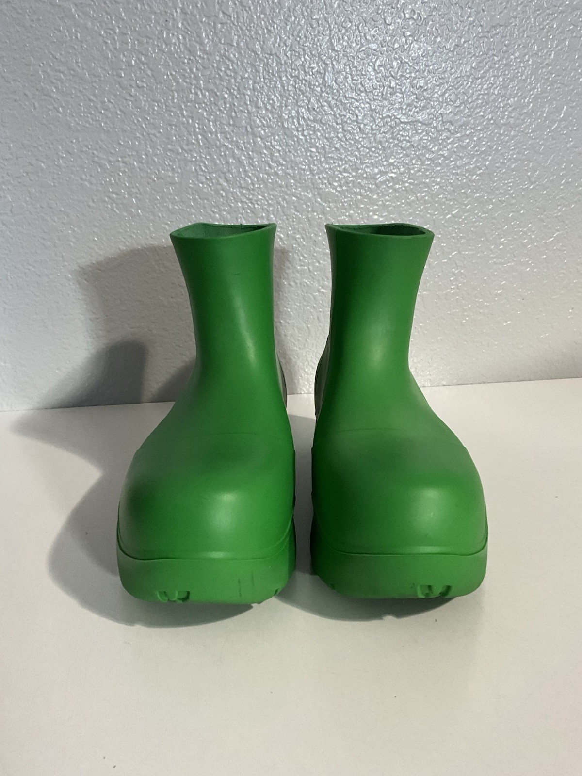 Bottega Veneta Puddle Boots Size 39 Green Rubber..