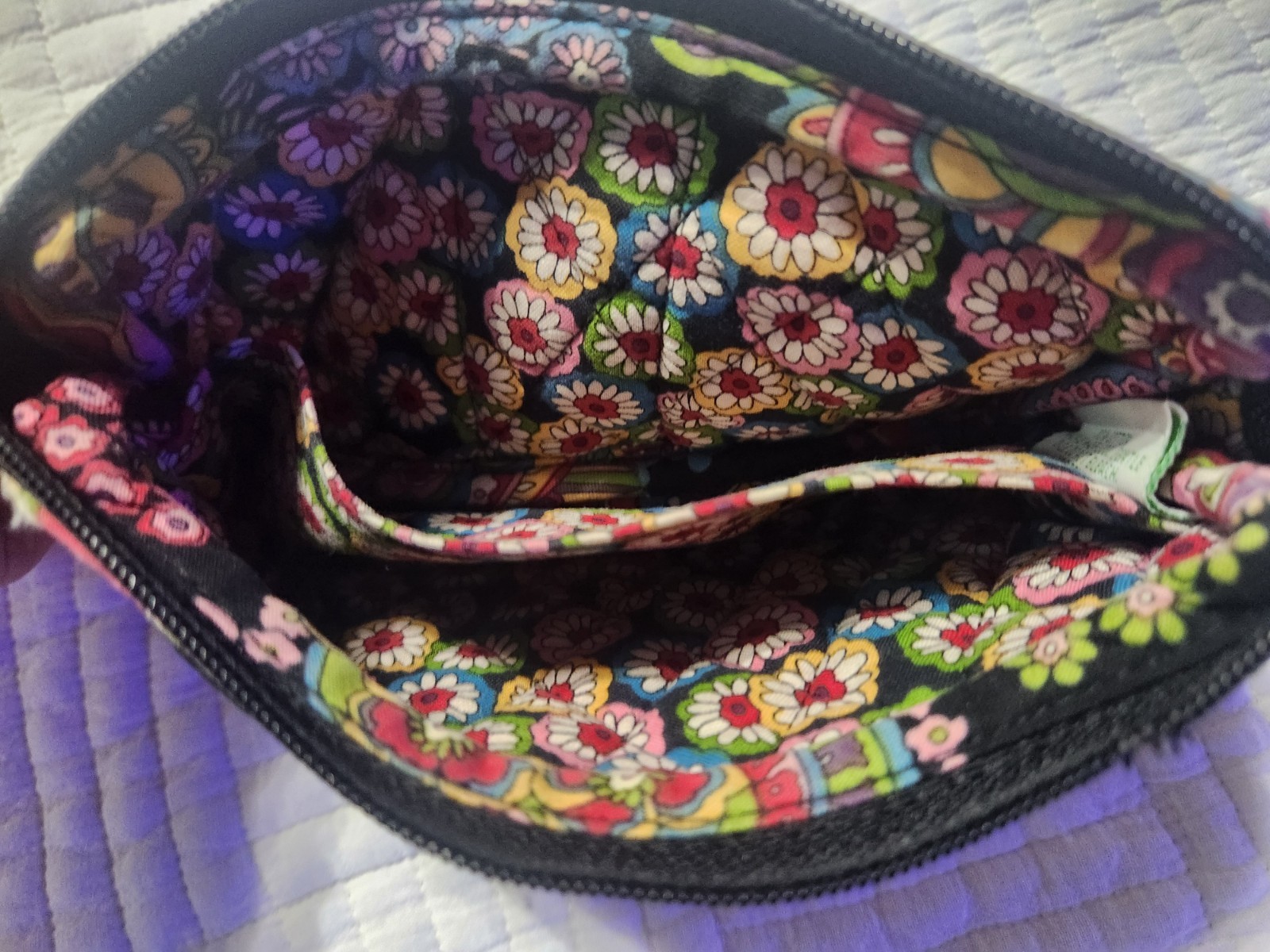 VERA BRADLEY Curling Iron Cover, PLUS Make-up Brush Bag, PLUS Wristlet–3 Items