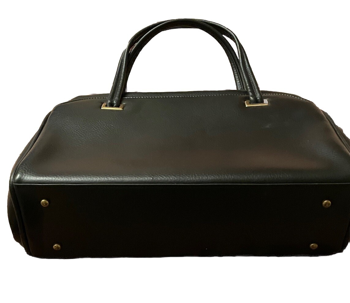 Black shoulder purse/handbag 9.5 in. Ht. X 13.5 in. L X 4 in. W
